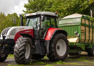 Steyr CVT und Krone Titan GL 48